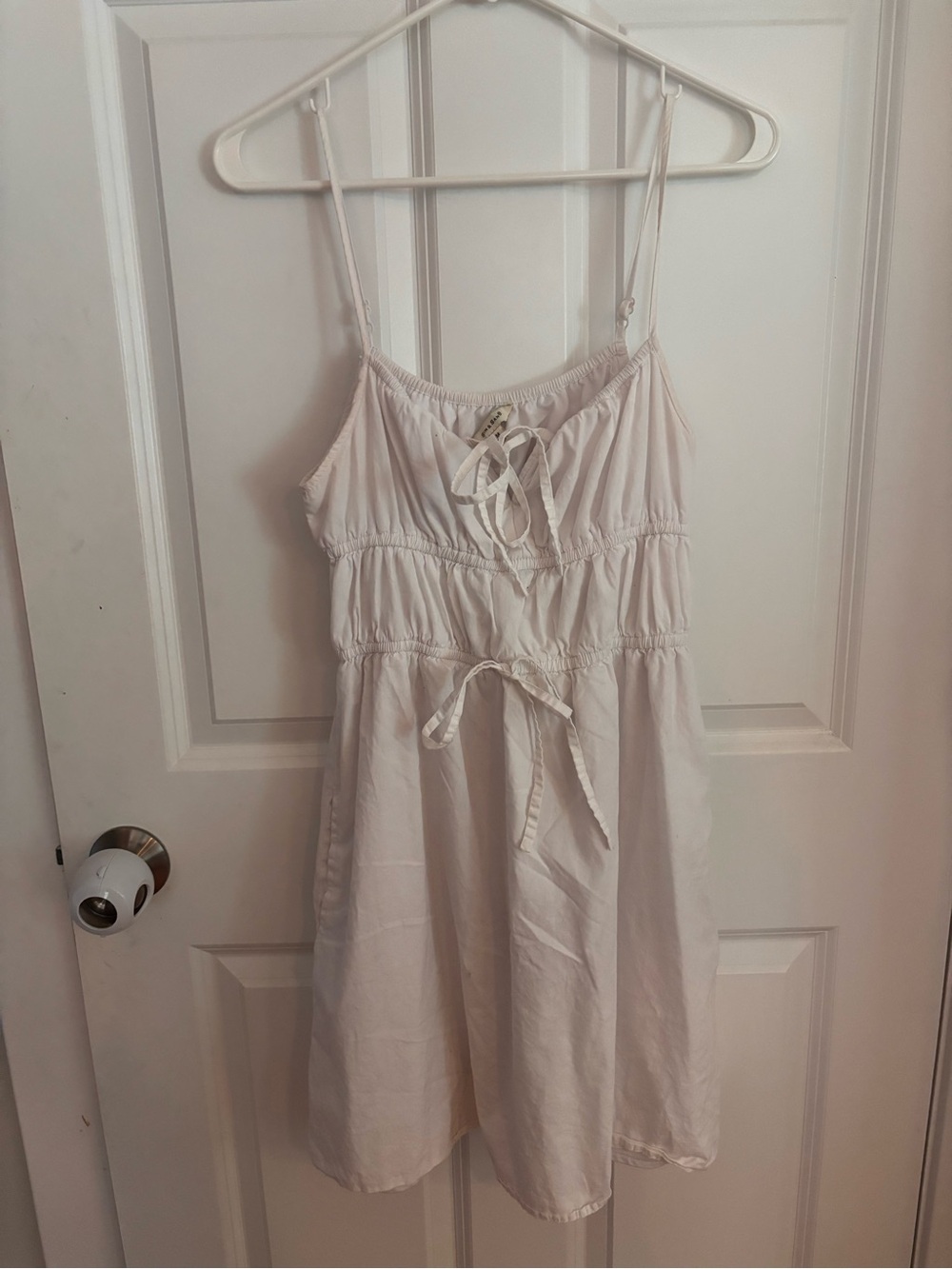 White Spaghetti Strap Sundress